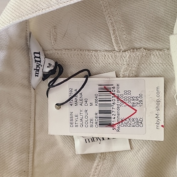 Makena Pants Cream MbyM - Picture 5 of 7